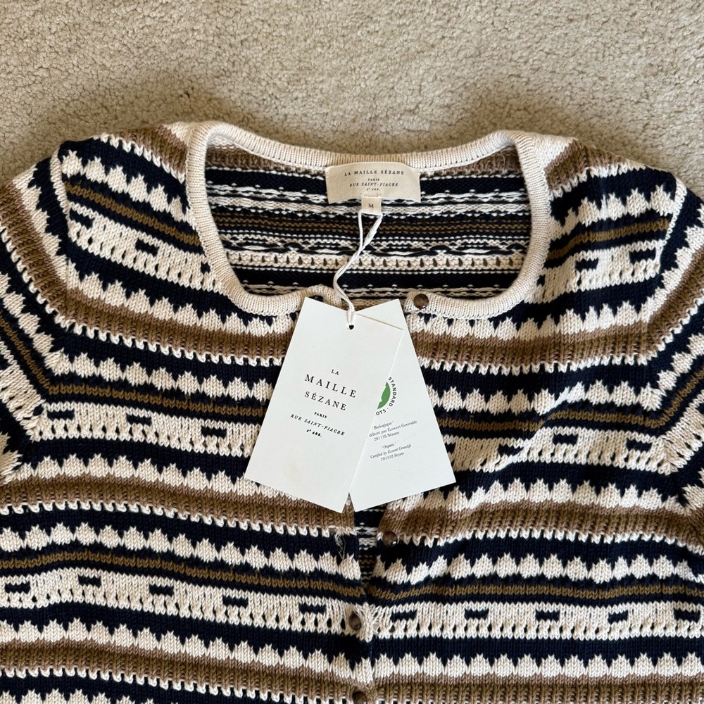 Sezane Mara Cardigan - Picture 2 of 4
